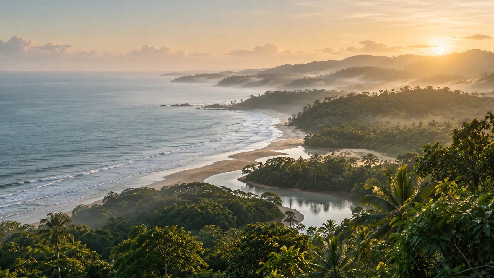 Imagen ilustrativa de bosque atlántico y costa brasileña
